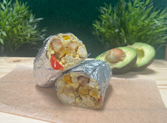 Tofu Scramble Burrito